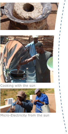 Cooking with the sun Micro-Electricity from the sun